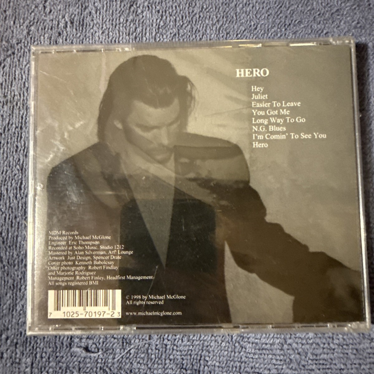 Hero-Autographed -Michael Mcglone (Artist, Producer) CD Aus Stock NEW