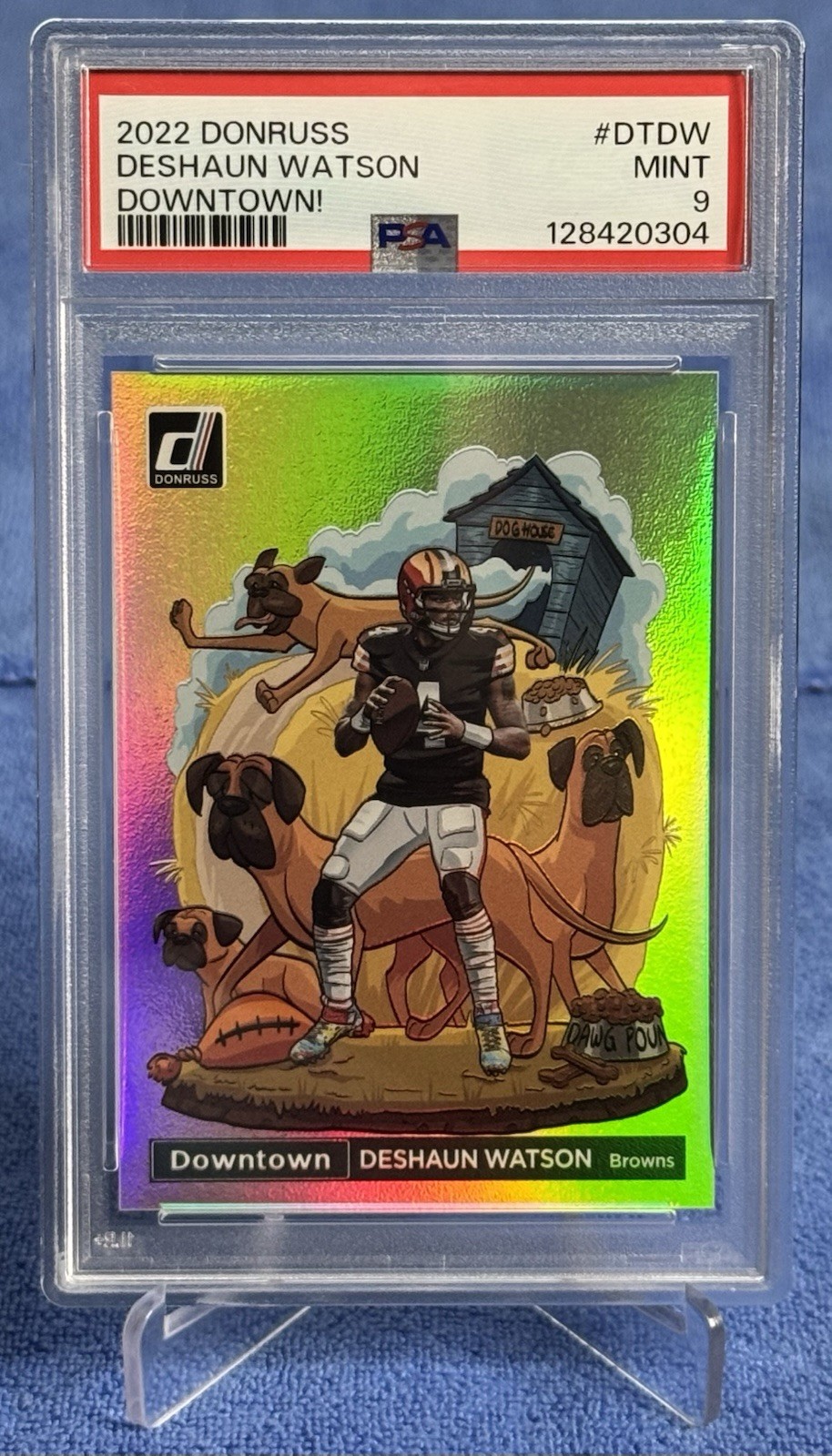 2022 Panini Donruss Deshaun Watson Downtown #DT-DW Browns