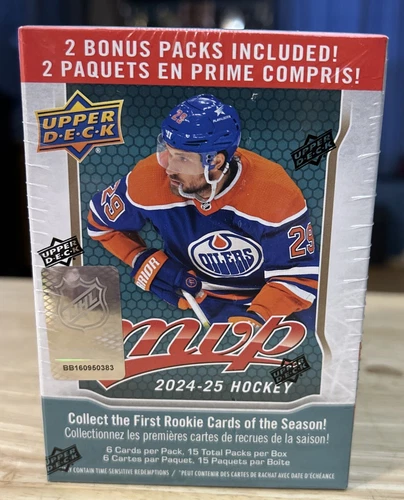 2024-25 Upper Deck MVP Hockey 15-Pack Blaster Box