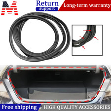 Rear Trunk Lid Weatherstrip Rubber Seal Gasket Black For 1998-2002 Honda Accord Rear Trunk Lid Weatherstrip Rubber Seal Gasket Black For 1998-2002 Honda Accord