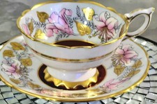 MORNING GLORY Tea Cup & Saucer VINTAGE ROYAL ...