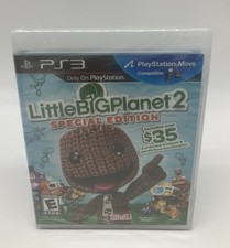PS3 Little Big Planet 2 Rare Not For Resale Barcode 000000000000 Complete 