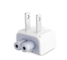 APPLE Duck Head MacBook Wall Plug Charger Adaptor Prong 2.5A - 125V OEM