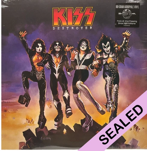 Kiss Destroyer LP Rock Steady UMG Reissue 2014 180 gram New Vinyl Sealed #1k