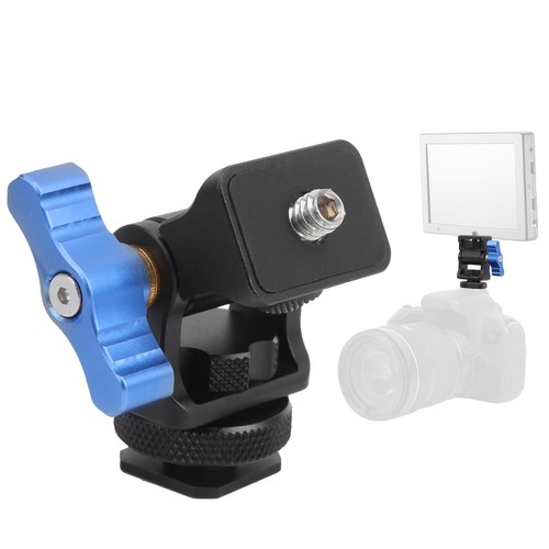 `Legierung Kaltschuh Kugelkopf Monitor Halterung Multifunktions Adapter Ausr - Photo 3/21