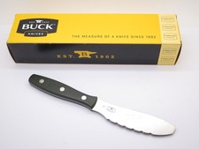 2010 Buck 941 Spatula Spreader Chuck Buck Signature Fixed Blade Kitchen Knife