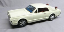 Rare Vintage Bandai 1967-68 Mercury Cougar Tin Battery Operated Car VGC - Works 