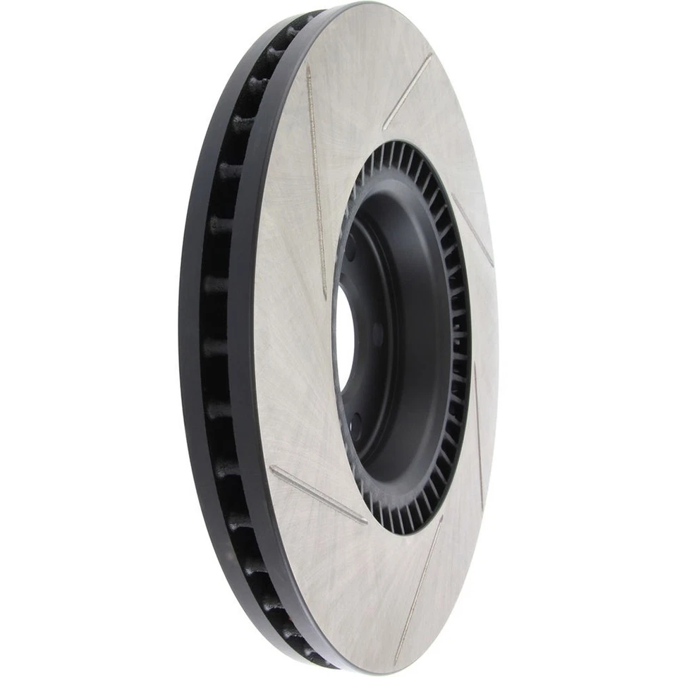 StopTech 126.33134SL Rotor de freno delantero izquierdo ranurado para 12-19 Audi A6 / 11-18 A7 Foto 4 de 4