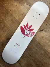 Magenta Plant Deck 7.625" White | New | Free Post | Grip Offer