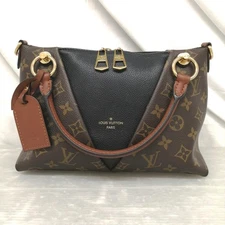 LOUIS VUITTON V Tote BB Model M43976  Very Good Gift Present 1210a