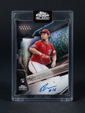 2026 Topps Chrome Black Shinnosuke Ogasawara RC Auto /10 SSP RARE Rookie Auto🔥