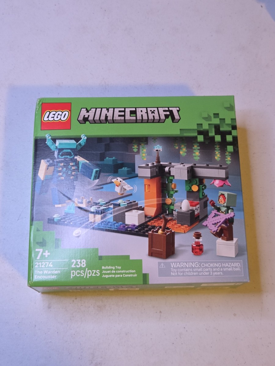 마린 NEW LEGO Minecraft The Warden Encounter 21274 238 Pieces Building