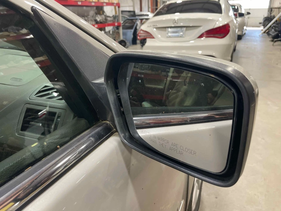 Espejo de puerta Mercury Milan 2008 pasajero derecho eléctrico térmico con lámpara plateado OEM Foto 2 de 2