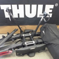 Thule HeckträGer KupplungsträGer Epos 978 2 RäDer 60Kg +Tasche+Auffahrrampe