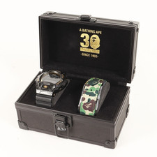 A BATHING APE 30th Anniversary Model G-SHOCK GM-6900M Black Men With Box New