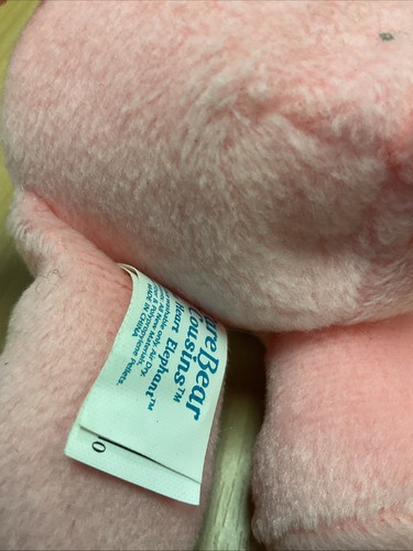 NWT Care Bear Cousins Lotsa Heart Elephant 26in HTF Pink - Picture 4 of 4