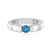 Cavill Apatit Ring 0,21Ct Rund Platiniert 925 Silber Damen Schmuck