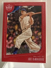 Joe DiMaggio 2019 Panini Diamond Kings Red Framed #19 - New York Yankees