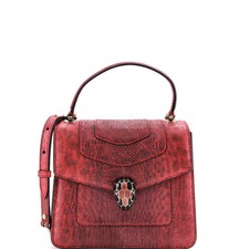 Bvlgari Serpenti Forever Top Handle Bag Karung Small