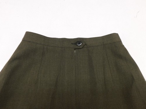USMC Alpha Dress Skirt 8 MS Women's Green Service US Marine Military Uniform P/W - Picture 4 of 8