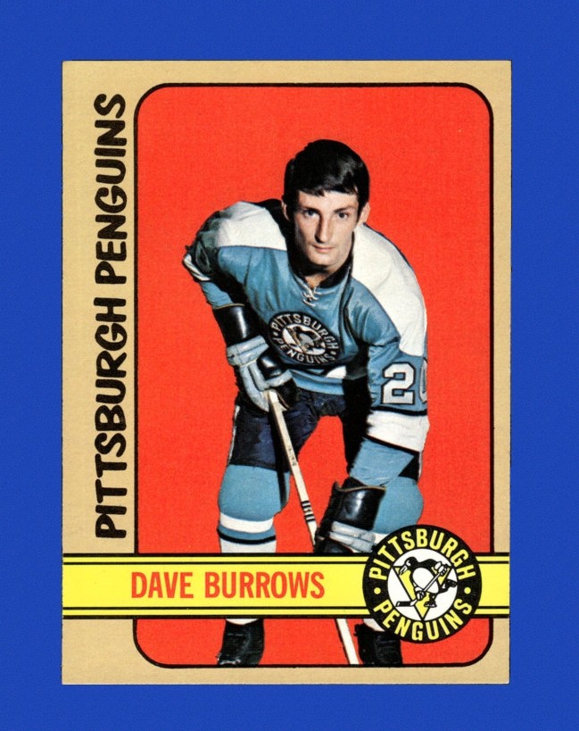 1972-73 Topps Set-Break # 82 Dave Burrows NM-MT OR BETTER *GMCARDS*