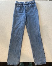 Abercrombie Women  s High  Rise 90s Relaxed Jeans Vintage Straight Leg 29 8R