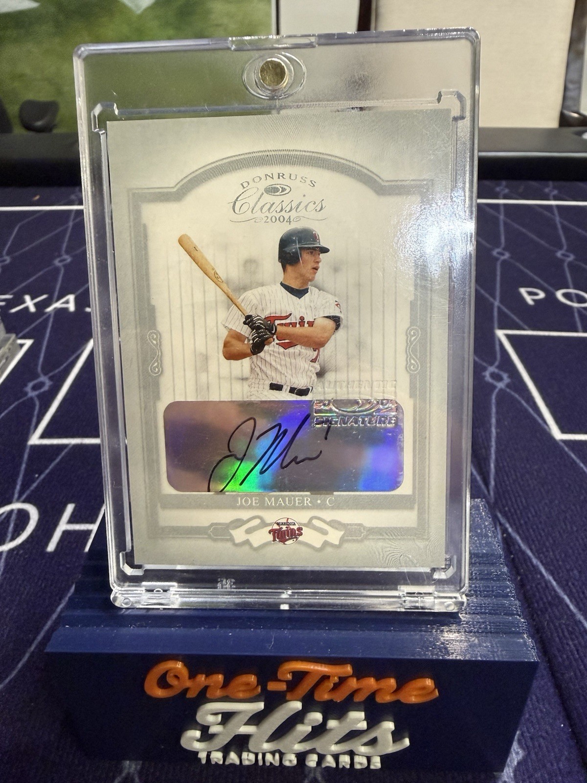 2004 Donruss Classics Joe Mauer Auto