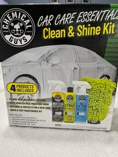 Chemical Guys Car Care Essentials Clean & Shine Kit 4 Products Included NEW!