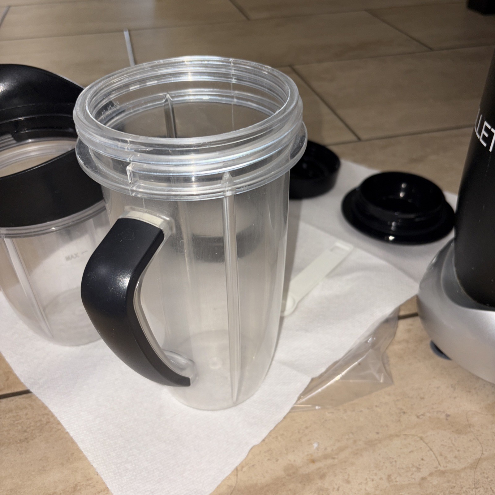 NutriBullet RX Blender 1700 Watts NB-301 w/ Accessories Magic Bullet TESTED
