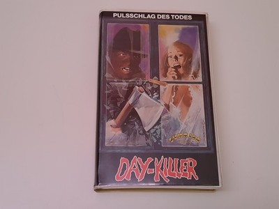 Day-Killer Pulsschlag des Todes 1974 VHS German PAL Video Großbox Stelvio Massi