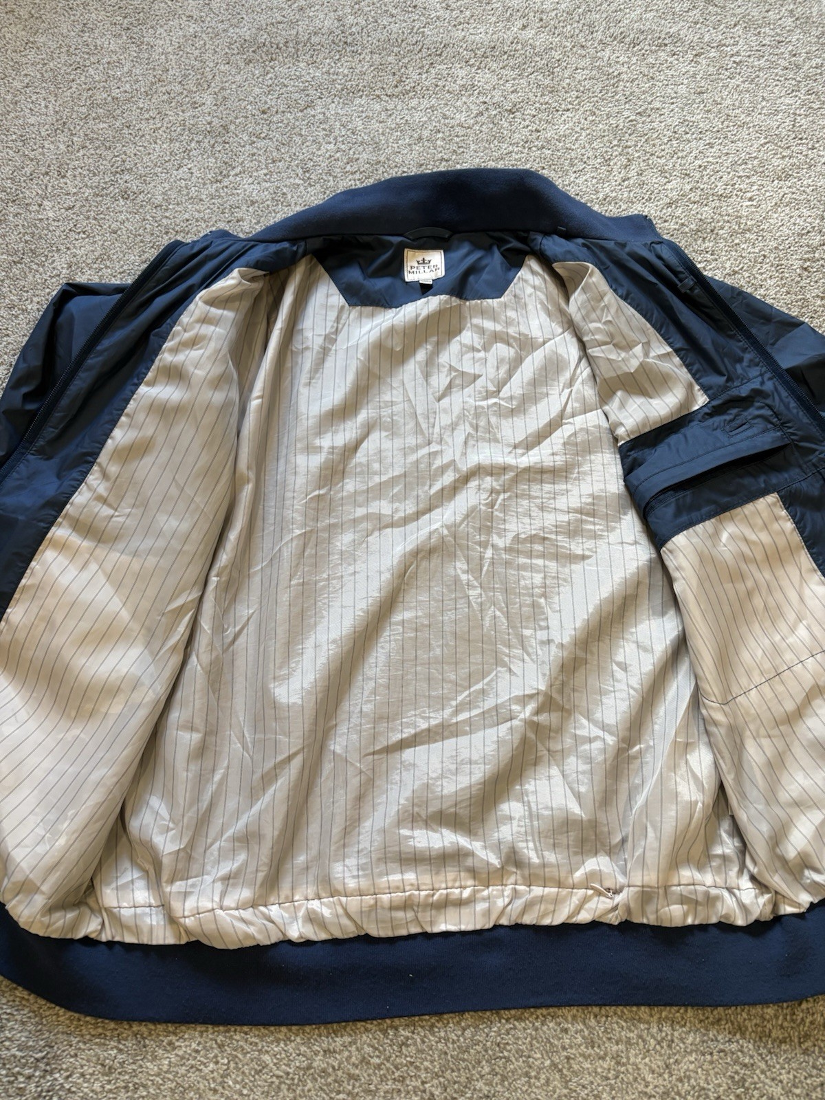 PETER MILLAR Blue Packable Breathable Lightweight… - image 4