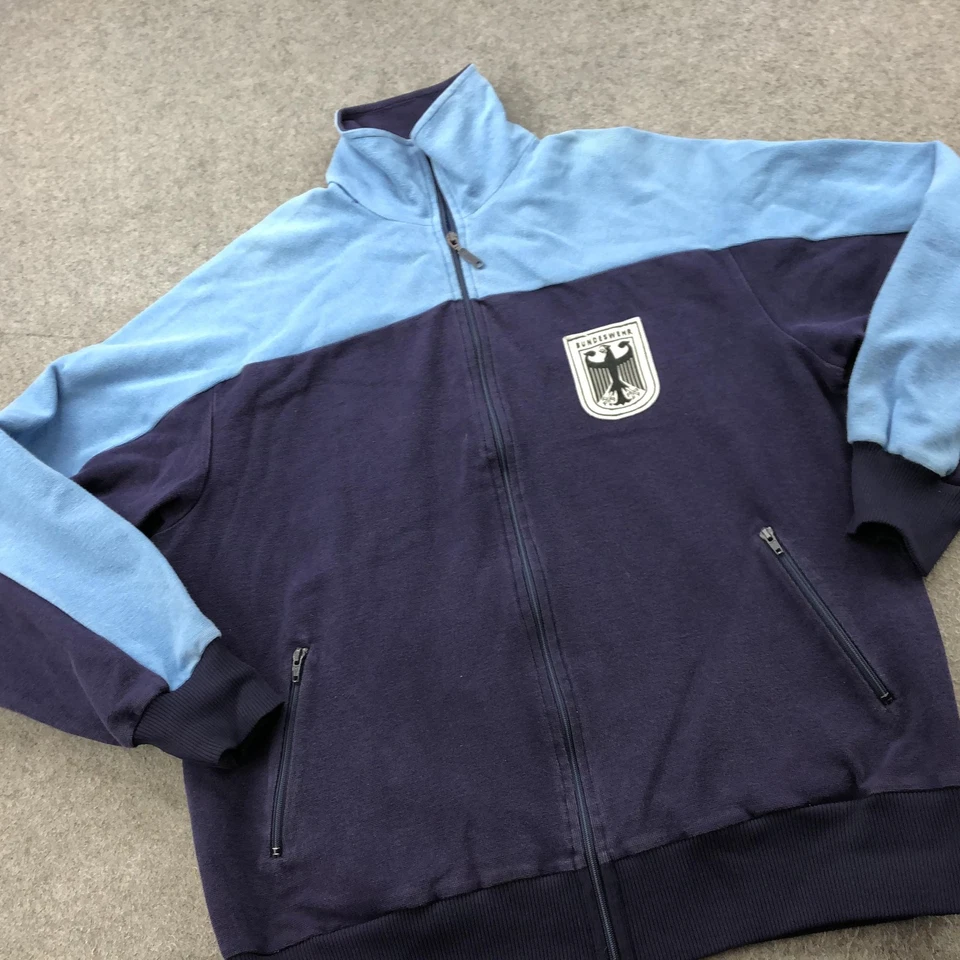 Chaqueta De Colección Bundeswehr Para Hombres 56 Alemania Militar Pista Cremallera Schneider Años 90 Foto 3 de 4