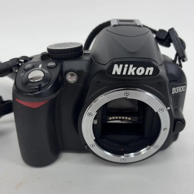 Nikon D3100 14.2MP Digital SLR DSLR Camera 3,675 Shutter Count Body Only