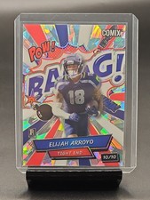 2025 Wild Card Comix Rookies - Elijah Arroyo - Red/White/Blue 10/10 - Seahawks