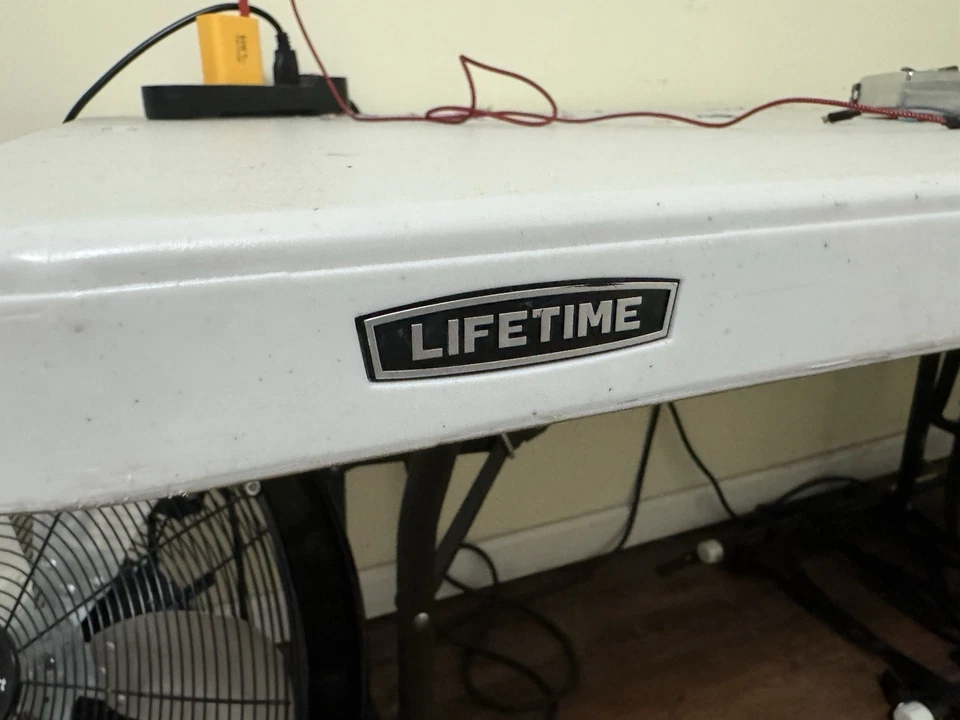 5 mesas plegables de por vida (4 cortas, 1 largas) + 3 sillas plegables - Juego de alta resistencia Foto 2 de 4