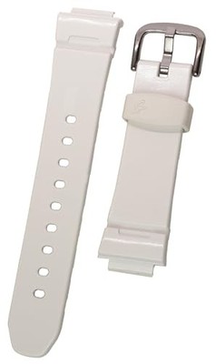 Casio Baby-G Genuine White Glossy Watch Band Strap for BGA-100 Series New