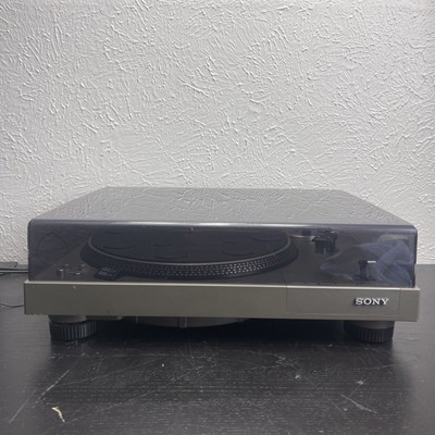 Sony PS-3750 Stereo Turntable Record Player With Shure M91ed Made In Japan