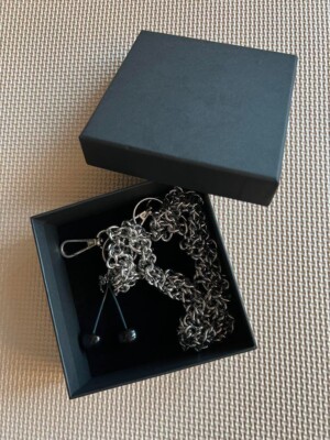 Raf Simons チェーン Raf Simons Wallet Chain Silver 23.6in Used Rare Accessory