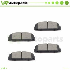 4X Rear Ceramic Brake Pads For FORD Jaguar S-Type Super V8 Vanden Plas XF XFR