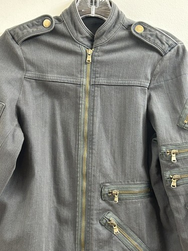 Denim 24/7 Jean Jacket RN 88842 Women's Size 12W Full Zip Front - Picture 3 of 14