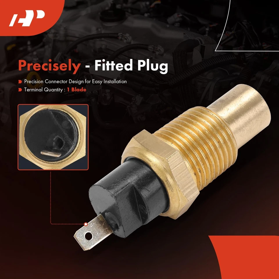 A-Premium Engine Coolant Temperature Sensor for Chevy C10 Suburban GMC C25 Jimmy - Image 3 of 4