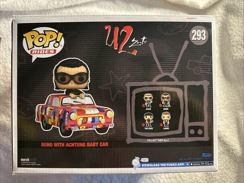 Funko Pop! Rides Bono with Achtung Baby Car #293 - Picture 2 of 6