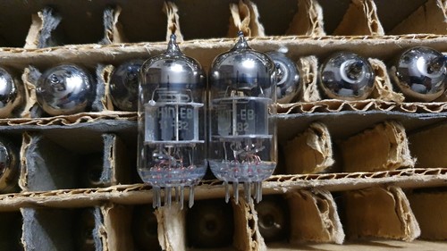 6N1P-EV STRONG MATCHED PAIR Difference=0% TUBE NOS TESTED ECC88 6DJ8