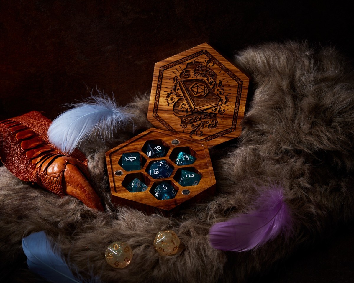 Cleric | Dice Box DnD | ZEBRA WOOD | Dice Vault | DnD Dice Set | eBay