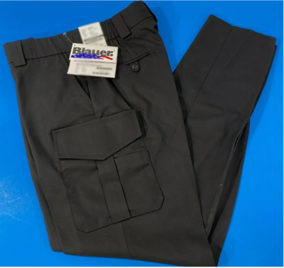 NEW 16x35 BLAUER 8980W WOMENS SIDE POCKET RAYON BLEND PANTS BLACK