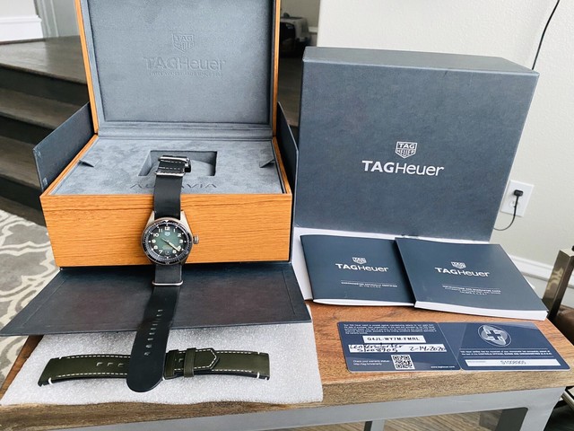 Tag Heuer Men's Autavia Calibre 5 Automatic 42mm Authentic Wbe5190.fc8268 for sale online | eBay