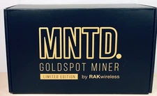 RAK Wireless MNTD Limited Edition Goldspot Helium Miner, New