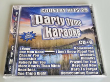 Party Tyme Karaoke: Country Hits 25 by Various Artists 16-song CD G NEW