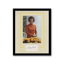 Betty Ford AUTOGRAPH Signed First Lady Photo Framed 11x14 Matted Display ACOA