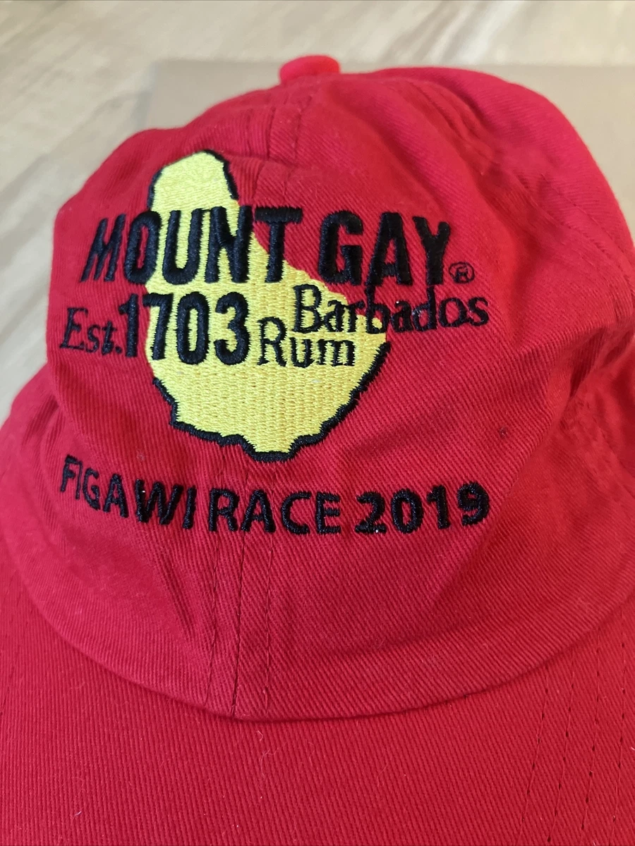 Mount Gay Rum Figawi Race Hat 2019 Nantucket To Hyannis Sailing Red Hat